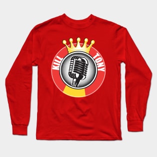 Kill Tony Fan Merch Rounded Microphone Logo Long Sleeve T-Shirt